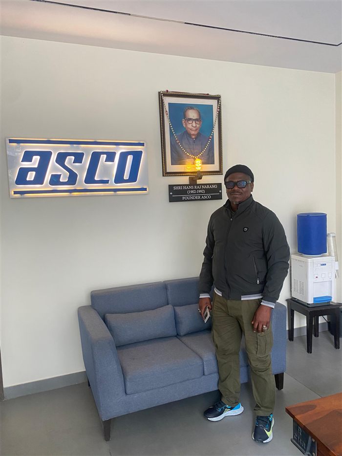 Visite de la direction chez ASCO